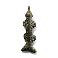 Phoenician Bronze Fish Pendant