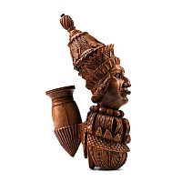Post Medieval Figural Coquilla Pipe