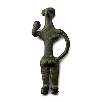 Syro-Hittite Bronze Male Idol