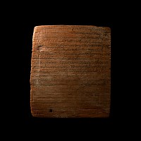Roman Wooden Tablet with 'Pactum Dotis' Marriage Contract