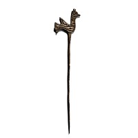 Western Asiatic Silver Bird-Headed Pin