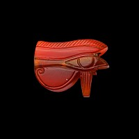 Egyptian Carnelian Eye of Horus