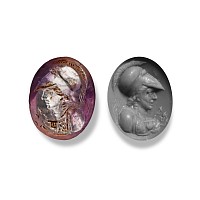 Roman Amethyst Gemstone of the Goddess Minerva