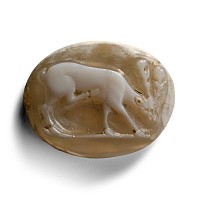 Roman Agate Cameo of a Stag