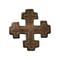 Medieval Bronze Knight's Holy Sepulchre Badge