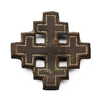 Medieval Bronze Knight's Holy Sepulchre Badge