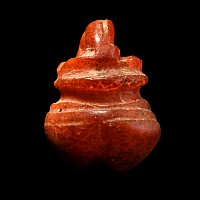 Viking Age Phallic Amber Pendant