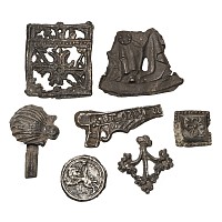 Medieval Pewter Pilgrim's Badge Fragment Collection