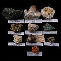 Mixed Crystal and Mineral Specimen Group