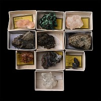 Mixed Crystal and Mineral Specimen Group