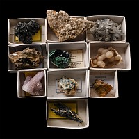 Mixed Crystal and Mineral Specimen Group
