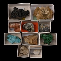 Mixed Crystal and Mineral Specimen Group
