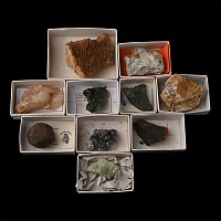 Mixed Crystal and Mineral Specimen Group
