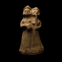Graeco-Parthian Terracotta Figure of Musicians