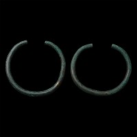 Bronze Age Ceremonial Penannular Arm-Ring Pair