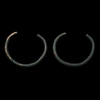 Bronze Age Ceremonial Penannular Arm-Ring Pair