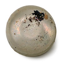 Roman Wheel-Cut Clear Glass Bowl