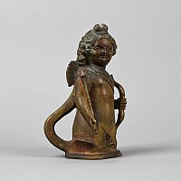 Large Roman Bronze Chariot or Lectica Mount of Cupid