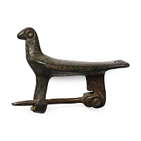 Roman Bronze Bird Brooch