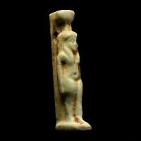 Egyptian Faience Nephthys Amulet