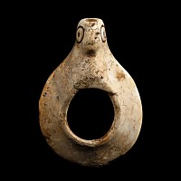Western Asiatic Shell Ring Idol
