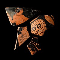 Greek Attic Red-Figure Fragment Collection