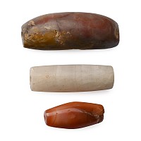 Large Bactrian Agate Bead Group