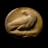 Medieval Agate Cameo of an Eagle