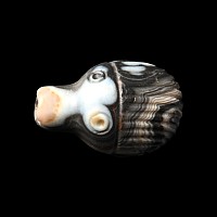 Western Asiatic Banded Agate Animal Bead