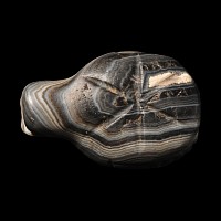 Western Asiatic Banded Agate Animal Bead