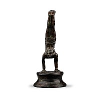 Roman Bronze Hand-Standing Acrobat