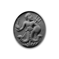 Renaissance Carnelian Gemstone with Roman God Neptune
