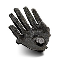 Italian Bronze Hand-Shaped Desk Seal