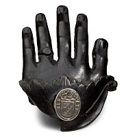 Italian Bronze Hand-Shaped Desk Seal
