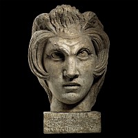 Post Medieval Marble Portrait of a Man
