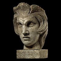 Post Medieval Marble Portrait of a Man