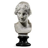 Marble Head of the Greek Goddess Aphrodite