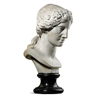 Marble Head of the Greek Goddess Aphrodite