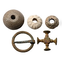 Anglo-Saxon, Medieval and Stuart Period Artefact Group