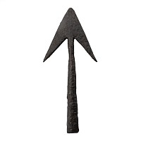 Large Medieval Socketted Iron Arrowhead