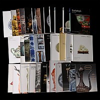 Sotheby's and Other Chinese and Asian Art Auction Catalogue Group - 35 Titles
