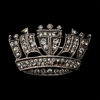 Royal Navy Officer’s Silver Battle of Trafalgar Roll Emblem