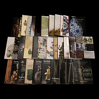 Christie's and Sotheby's Chinese and Asian Art Auction Catalogue Group - 34 Titles