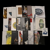 Christie's, Sotheby's, Bonhams and Other Chinese and Asian Art Auction Catalogue Group - 25 Titles