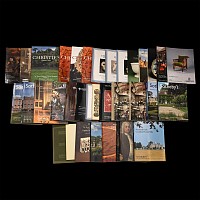 Christie's and Sotheby's English, European and American Antique Art Auction Catalogues - 35 Titles