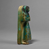 Egyptian Turquoise Faience Shabti of Prince Khaemwaset