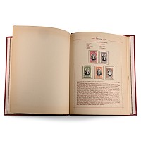Loose-Leaf Stamp Album of Falkland Islands and Dependancies, and Others