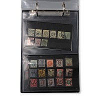 Queen Victoria Loose-Leaf Stamp Stock Book.