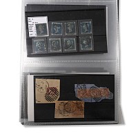 Queen Victoria Loose-Leaf Stamp Stock Book.