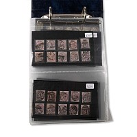 Queen Victoria Loose-Leaf Stamp Stock Book.